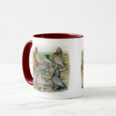 Mug Blondinettes Laced Pigeons de Frill Classique (Devant gauche)