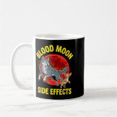 Mug Blood moon side effects funny chihuahua wolf (Gauche)