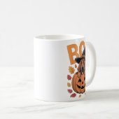 Mug Bloodhound Costume Sur Halloween Citrouille Bloodh (Devant droit)