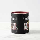 Mug Bloodhound Dog MOM (Centre)