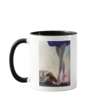 Bloodhound Et Danseur De Ballet