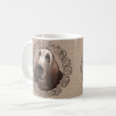 Mug Bloodhound Orné (Devant gauche)