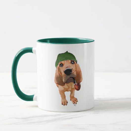 Mug Bloodhound Sherlock Holmes 2 (Gauche)