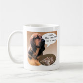 Mug Bloodhound Turkey (Gauche)