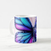 Mug Bloom Enchanté : Où Les Papillons Dansent Parmi Fl (Devant gauche)