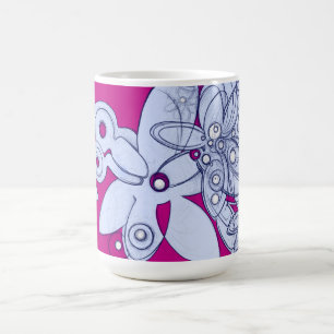 Mug Bloom éthérique sur Crimson Void