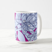Mug Bloom éthérique sur Crimson Void (Devant droit)