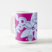 Mug Bloom éthérique sur Crimson Void (Devant gauche)