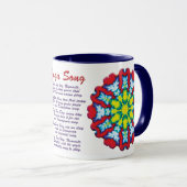 Mug Bloom Yoga Song (Devant droit)