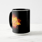 Mug Blooming Fire Rose (Devant gauche)