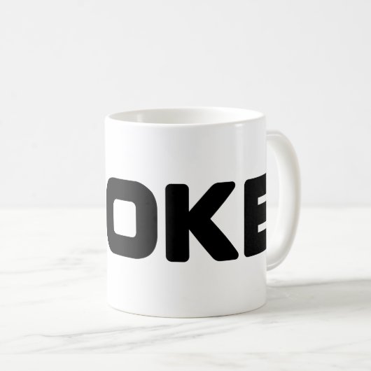 MUG BLOQUER (Devant droit)