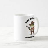 Mug Bloquer mon partenaire Je suis trop stimulé (Devant droit)