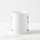 Mug Bloquer mon partenaire Je suis trop stimulé (Centre)