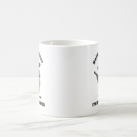 Mug Bloquer mon partenaire Je suis trop stimulé (Centre)