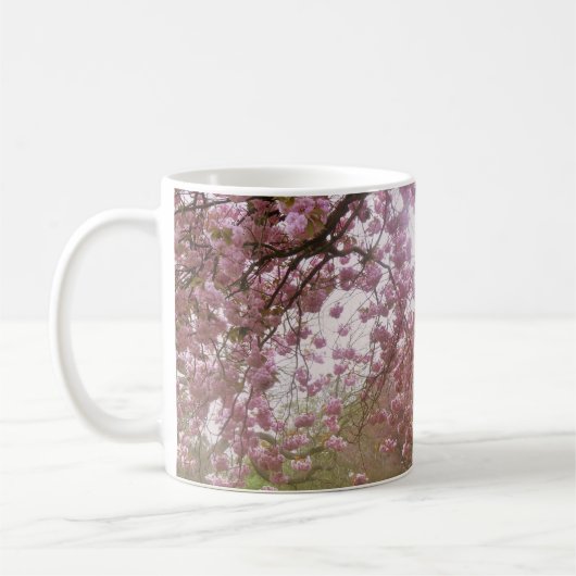 Mug Blossom de l'arbre rose (Gauche)