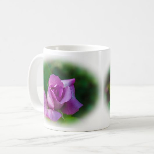 Mug Blossom Rose pourpre (Devant gauche)
