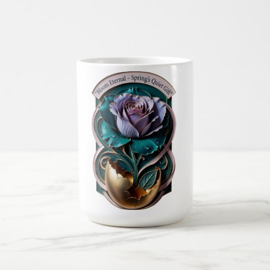 Mug Blossom Season Rose, Wildflower Cottage Gift (Centre)