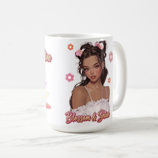 Mug Blossom & Shine (Devant droit)