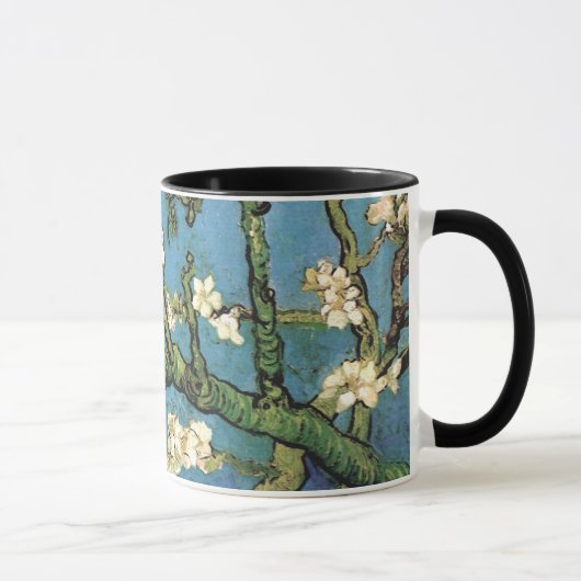 Mug Blossoming Almond Tree Van Gogh Fine Art (Droite)