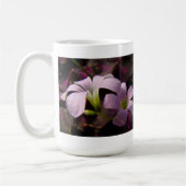 Mug Blossoms Oxalis violets (Gauche)