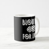 Mug Blow Me For Luck Casino Dice Rpg Jeu Poker C (Devant droit)