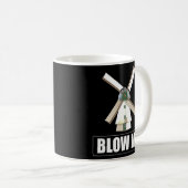 Mug Blow Me Funny Windmill Sarrastic Humour sale Sac (Devant droit)