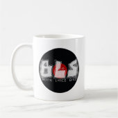Mug BLS vinyle record - Beats paroles compétence = HIP (Gauche)