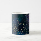 Mug Blue and Gold Under the Stars Night Sky (Centre)