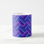 Mug Blue and purple stripes weave (Centre)