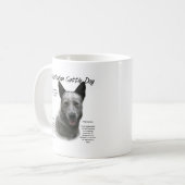 Mug Blue Australian Cattle Chig History; Blue ACD (Devant gauche)