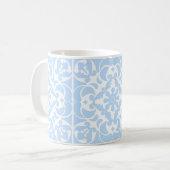 Mug Blue Azulejos portugais espagnol méditerranéen (Devant gauche)