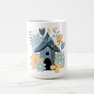Mug Blue Bird House