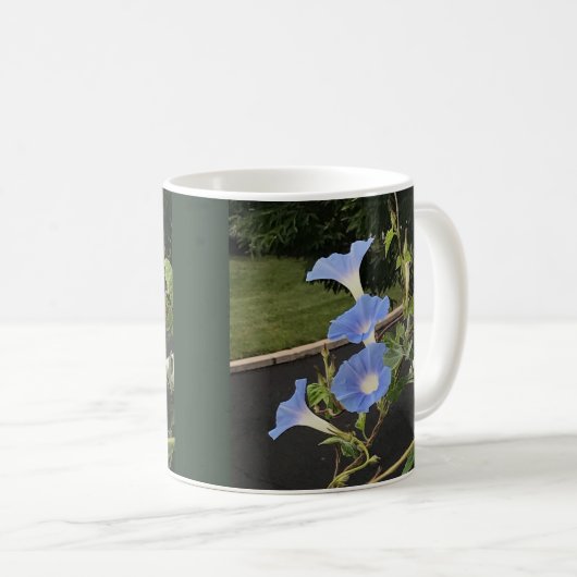 Mug Blue Cascade Morning Glory (Devant droit)