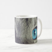 Mug Blue Cat Eyes Café Mag (Devant droit)