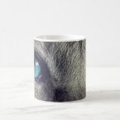 Mug Blue Cat Eyes Café Mag (Centre)