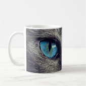 Mug Blue Cat Eyes Café Mag (Gauche)
