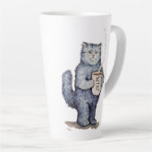 Mug Blue Cat WTAF (Angle droit)