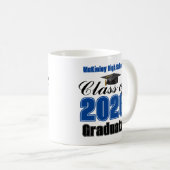 Mug Blue Class of 2026 Graduation Keepsake (Devant droit)