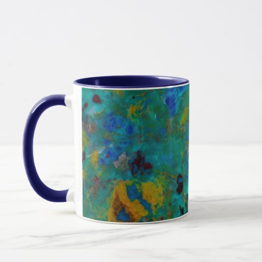 Mug Blue Cliff Chrysocolla (Gauche)