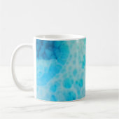 Mug Blue Crush - Abstract Coastal Artwork  (Gauche)