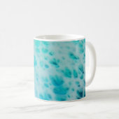 Mug Blue Crush - Abstrait d'art côtier (Devant droit)