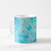 Mug Blue Crush - Abstrait d'art côtier (Devant gauche)