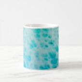 Mug Blue Crush - Abstrait d'art côtier (Centre)