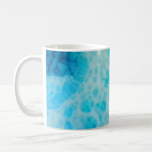 Mug Blue Crush - Abstrait d'art côtier (Gauche)
