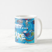 Mug Blue Cupcakes 'mmm...tasse de gâteau (Devant droit)