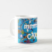 Mug Blue Cupcakes 'mmm...tasse de gâteau (Devant gauche)