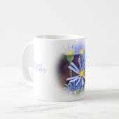 Mug Blue Daisy (Devant gauche)