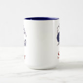 Mug Blue Delft Dutch Girl Sugar (Centre)
