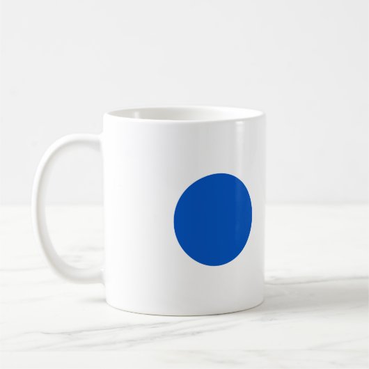 Mug Blue Dot Le Démocrate Américain soutient la protes (Gauche)