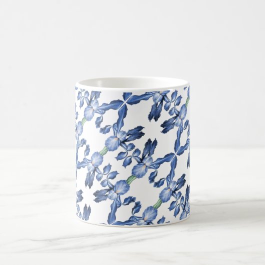 Mug Blue Dutch Iris - (Centre)